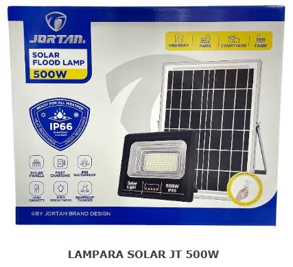 lampara solar de 500 wha